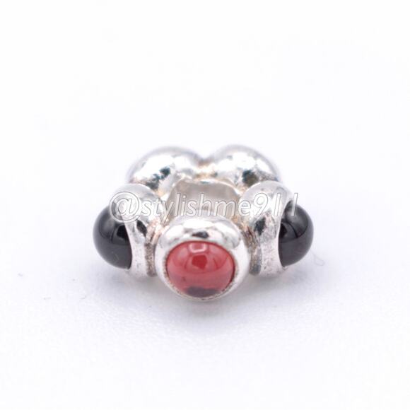 Authentic PANDORA Garnet Cabochon Charm - Picture 7 of 9